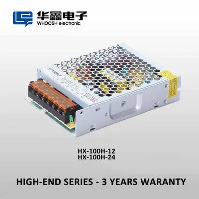 DC24V 4.17A Usambazaji wa Nguvu ya Hali ya Kubadilisha 134*97*30mm Kwa Taa za LED na ishara ya LED
