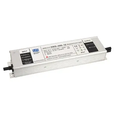 dc12.5A Ugavi wa Nguvu wa IP67 Usiopitisha Maji 300W AC Kwa Dereva ya LED ya DC