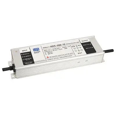 200W Usambazaji wa Nguvu za LED Usio na Maji 8.33A 24V kwa mwangaza wa nje