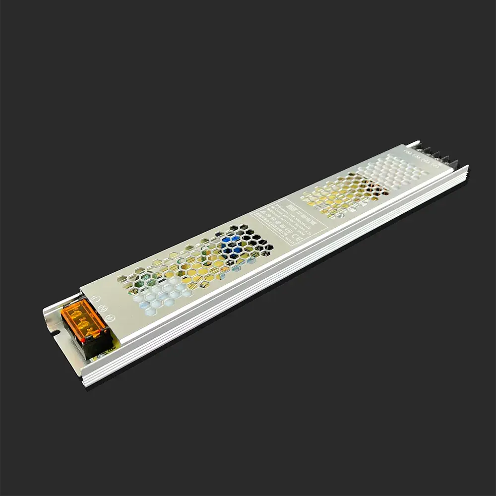 24V 12.5A 300W Slim Power Supply LED Light Box Ugavi wa Umeme Nyumbani Inang'aa